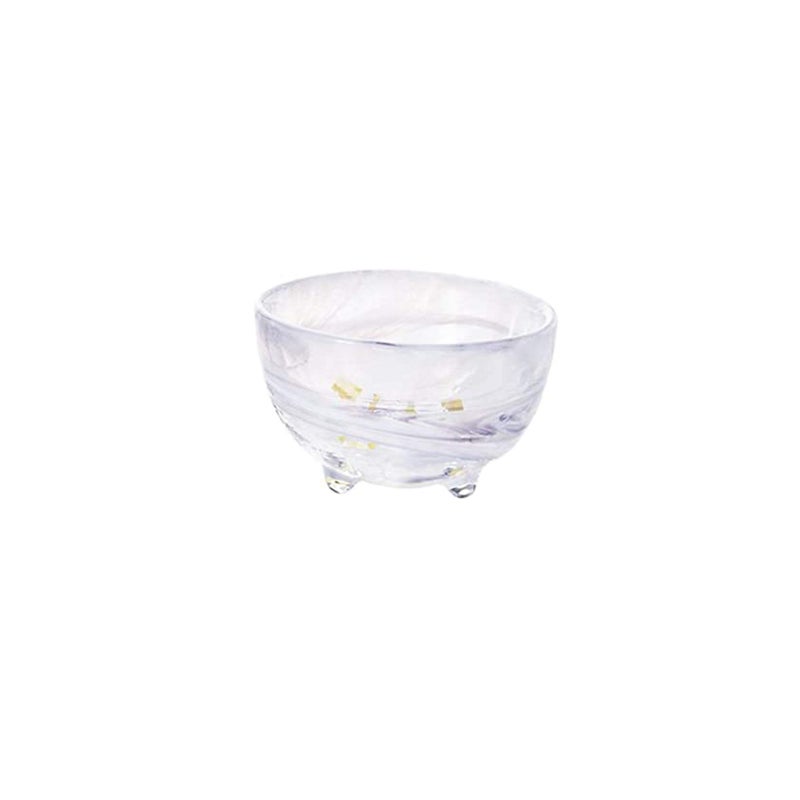IPPINKA Tsugaru Biidoro, Handcrafted Glass Sake Cups, Set of 4, Four Seasons - Image 5